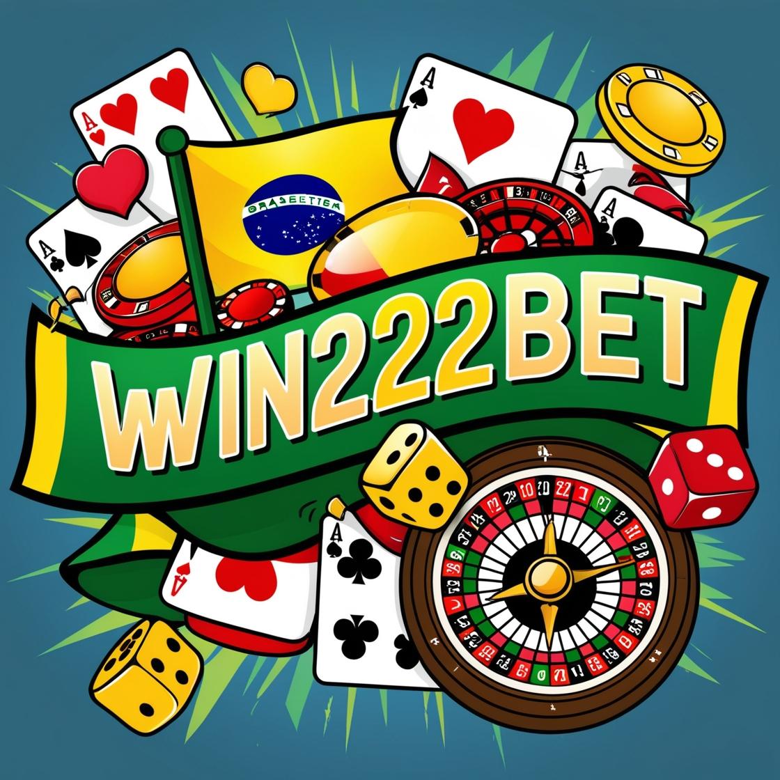 Logo da win222bet